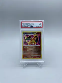 Pokemon Charizard Secret Wonders Diamond Pearl #3 Reverse Holo Psa 9 Low Pop - Image 1