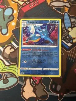 2022 POKEMON LOST ORIGIN KINGDRA 037/196 REVERSE HOLO (RARE) - Image 3