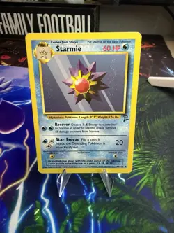 Starmie 094/130 Base Set 2 Regular WOTC Vintage Pokemon TCG - Image 1