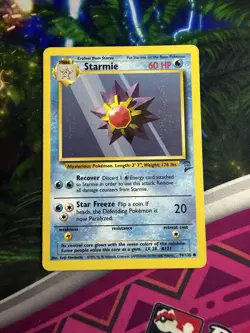 Starmie 094/130 Base Set 2 Regular WOTC Vintage Pokemon TCG - Image 3