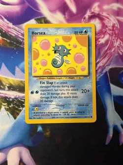 Horsea 62/111 Neo Genesis Common Pokemon TCG Vintage - Image 3
