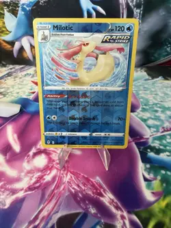 Milotic 038/203 Reverse Holo Rare Pokemon TCG Evolving Skies - Image 1