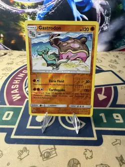 Pokemon TCG Gastrodon 54/111 Reverse Holo Sun & Moon Crimson Invasion - Image 1