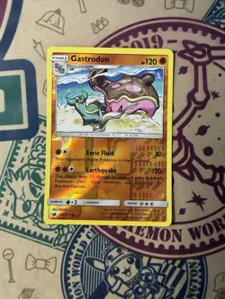 Pokemon TCG Gastrodon 54/111 Reverse Holo Sun & Moon Crimson Invasion - Image 3