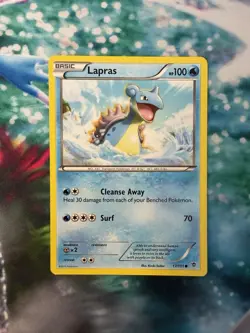 Lapras 17/101 Plasma Blast Common Normal LP Pokemon - Image 3