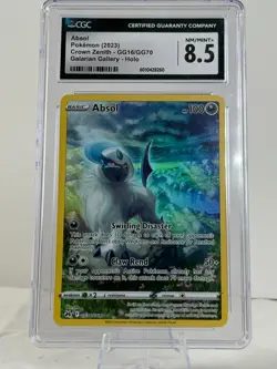 2023 POKEMON CROWN ZENITH - GALARIAN - HOLO #GG16/GG70 ABSOL CGC 8 - Image 1