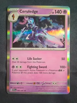 Ceruledge 040/091 SV: Paldean Fates Holo NM - Pokemon TCG - Image 1