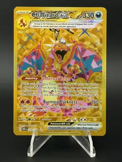 Charizard ex 228/197 - Pokemon Obsidian Flames Hyper Rare - Image 1