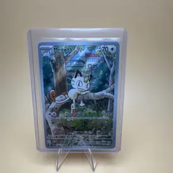 Pokemon Meowth 106/094 Me02: Phantasmal Flames Holo 70 HP Illustration Rare - Image 1