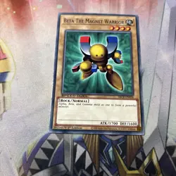 Yugioh Beta The Magnet Warrior #SBCB-EN024 Speed Duel: Battle City Box LP - Image 1