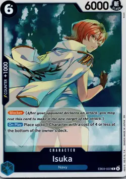 Isuka R Extra Booster: One Piece Heroines Edition EB03-022 NM - Image 1
