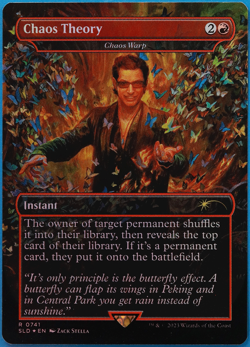 Chaos Theory | Chaos Warp (Secret Lair Promo) FOIL PLD MTG (501106) ABUGames - Image 1