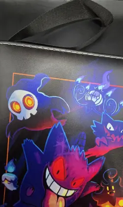 Pokemon Trading Card Binder Holder 50 Page 400 Pockets Gengar Ghost Pokemon - Image 4