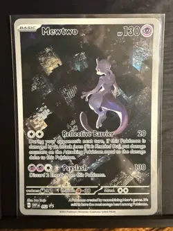 Pokemon Card TCG - Mewtwo SVP 052 Promo Scarlet & Violet 151 Near Mint - Image 1