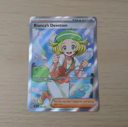 Pokemon Biancas Devotion 197/162 Trainer Temporal Forces Full Art TCG Card - Image 3