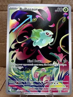 Bulbasaur - 133/132 - ME01: Mega Evolution Pokemon Card - Image 3