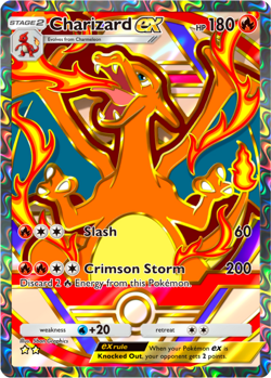 Charizard ex FA Pokemon TCG Pocket 2 Star ⭐⭐ (English) DIGITAL CARD - Image 1