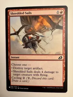 MTG Shredded Sails The List Mystery Booster 2 (MB2) Common Magic #136 Unplayed - Image 1