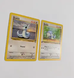 Pokemon card lot vintage Dratini 1st ed Base 2 38/130 - Rocket 53/82 WOTC 2000 - Image 3