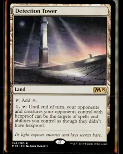 Core Set 2019 #249 Detection Tower - Image 1