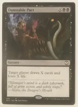 DAMNABLE PACT Streets of New Capenna Commander MTG Magic - Image 1