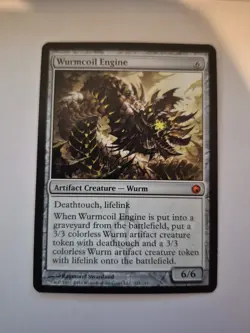 1x MTG Wurmcoil Engine - Scars Of Mirrodin 223 NM x1 - Image 1
