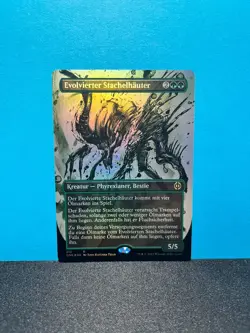 FOIL Evolvierter Stachelhauter / Evolved Spinoderm - MTG Magic - Image 1
