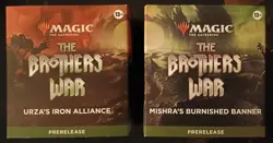 Brother's War Magic the Gathering MTG 2x Sealed Prerelease Kit Both Variants - Image 1