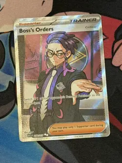 Pokemon Boss's Orders [Corbeau] 256/217 Me: Ascended Heroes Holo Full Art NM - Image 1