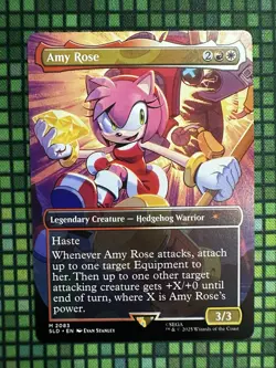 MTG Amy Rose #2083 Mythic Secret Lair Drop Series (SLD) - Image 2