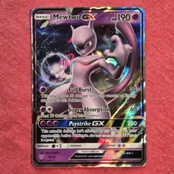 Pokemon Shining Legends: Mewtwo GX 39/73 Holo Rare - LP/NM - Image 1