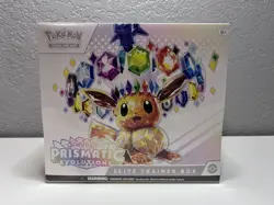 Pokemon Prismatic Evolutions Elite Trainer Box ETB New Factory Sealed - Image 1