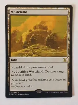 MTG - Wasteland - Eternal Masters 248/249 - Regular Rare - Non-basic Land Hate - Image 1