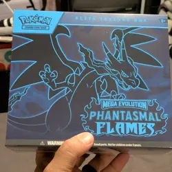 Pokemon Elite Trainer Box Mega Evolution Phantasmal Flames 2024 Mega Charizard - Image 1