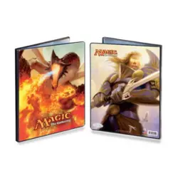 Ultra Pro MtG Binder 9 Pocket Portfolio - Ancient Hellkite & Sun Titan VG+ - Image 1