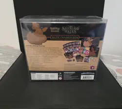 Pokemon Shining Fates Elite Trainer Box Sealed With Protector - Image 2