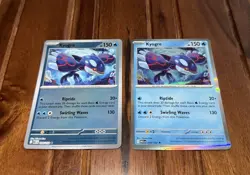 Kyogre 034/132 Holo & Reverse Holo - Mega Evolution Pokemon TCG - Image 1