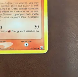 Ditto Charmander Delta Species 61/113 2005 Pokemon - Image 5