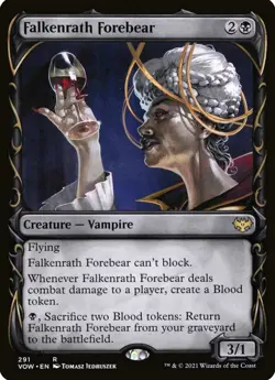 X 1 Falkenrath Exterminator NM March of the Machine Commander 276 MTG Magic - Image 1