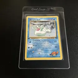 Pokemon Misty's Seel 91/132 1st Edition Gym Challenge Variant 2000 Mint - Image 3