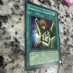 DB2-EN095 Graceful Charity Rare Unlimited Edition HP/MP! YuGiOh TCG - Image 4