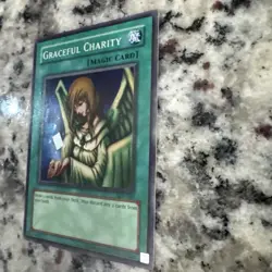 DB2-EN095 Graceful Charity Rare Unlimited Edition HP/MP! YuGiOh TCG - Image 5