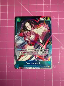Boa Hancock OP07-051 SR Alt Art Secret Rare One Piece TCG English NM - Image 1