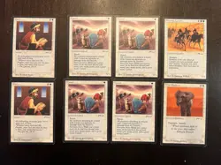 MTG - 46 Arabian Nights Cards - Heavily Played 50% Off HP Pricing! - Image 1