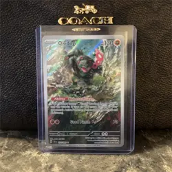 Pokemon Okidogi SV2 074/064 Holo Ability Beast Card 130HP 70 Attack Basic - Image 1