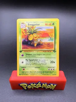 1999 Pokemon Card Vintage Jungle 1st Edition Exeggutor #35/64 Near Mint NM - Image 1