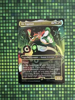 MTG Dr. Eggman #2084 Rainbow Foil Mythic Secret Lair Drop Series (SLD) - Image 1