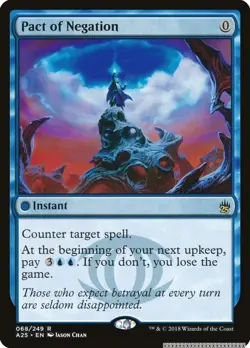 Pact of Negation [A25 - 68] - LP [Normal] TCG MTG - Image 1
