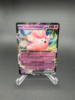 Pokemon Lillie's Clefairy ex 056/159 JTG Journey Together NM - Image 1