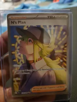 Pokemon TCG N's Plan 170/086 Black Bolt Special Illustration Rare - Image 1